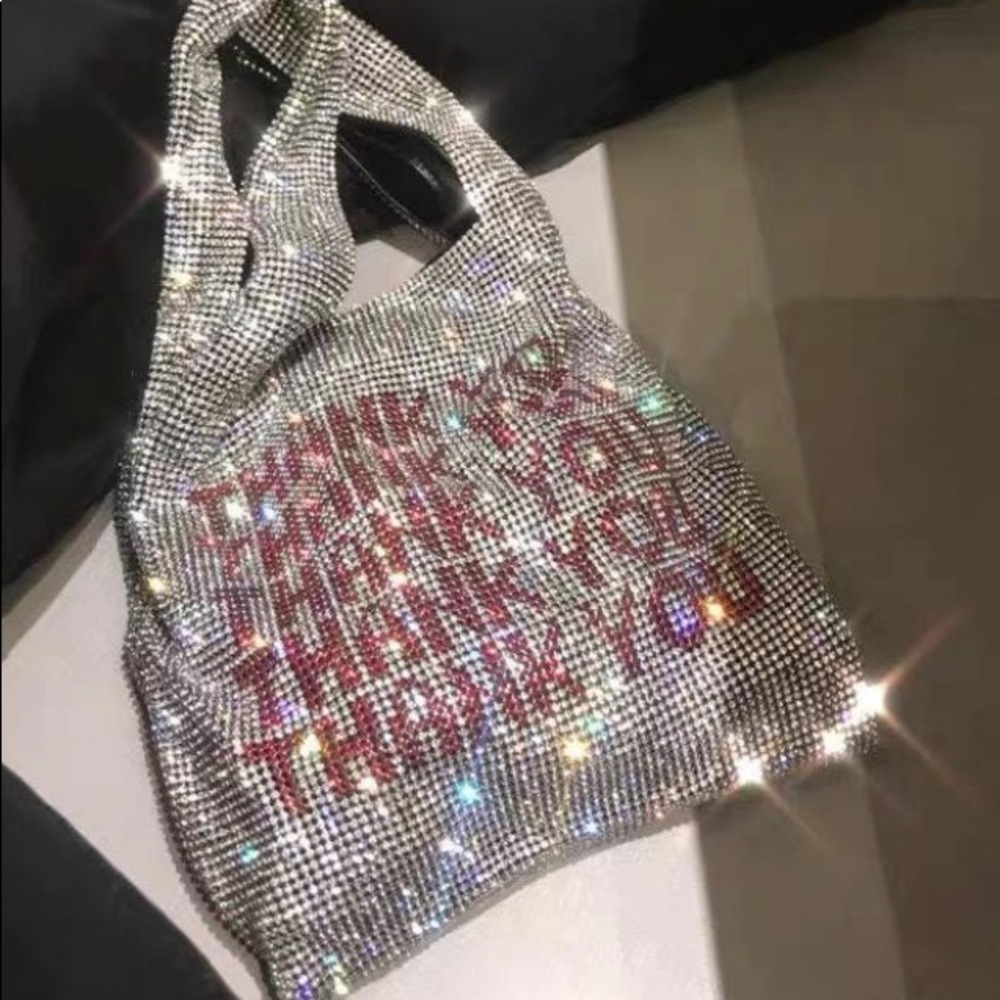 Designer Style All Crystal IT Bag